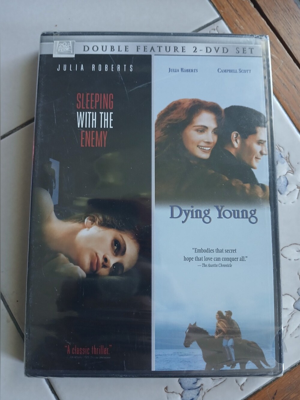Sleeping With The Enemy And Dying Young Double-Feature DVD